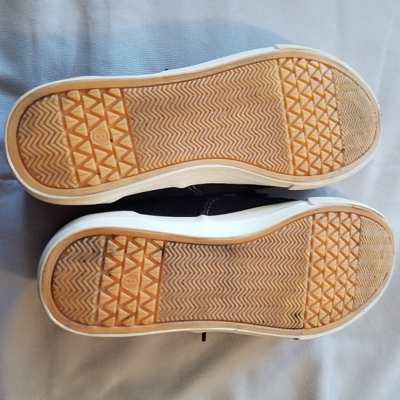 Navy blue corduroy shoes - Picture 5 of 6